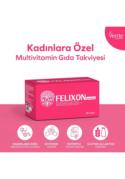 Negans Felixon Woman Multivitamin Gıda Takviyesi