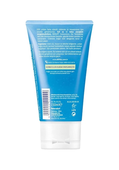 Nıvea Canlandırıcı Temizleme Jeli Normal Ciltler 150 Ml