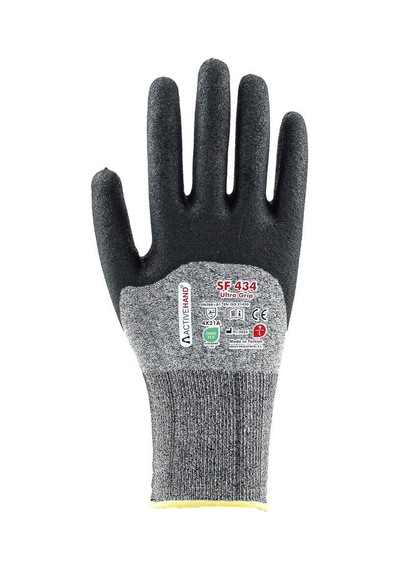Köpük Nitril Kaplı Sandy Finish Polyester Eldiven Sf 534 Gr/sy No:7 3/4