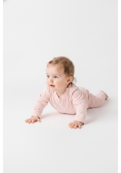 Tiffany Baby & Kids Puffy Cloudy Tasarımlı 2li Takım Toz Pembe