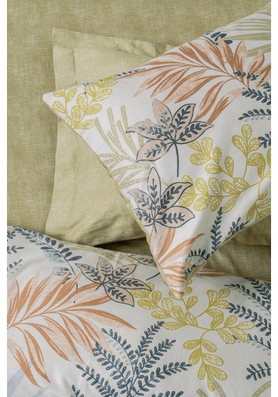 Cotton Box Saten Çift Kişilik Nevresim Takımı Canopy Yeşil