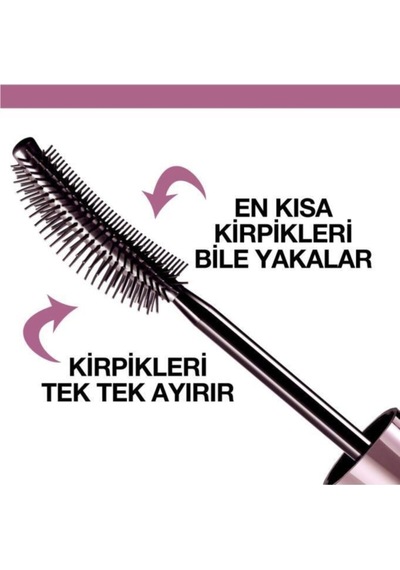 Maybelline New York Lash Sensational Intense Black Maskara 9.5 ML + Mini Lash Sensational Siyah Maskara 4.5 ML