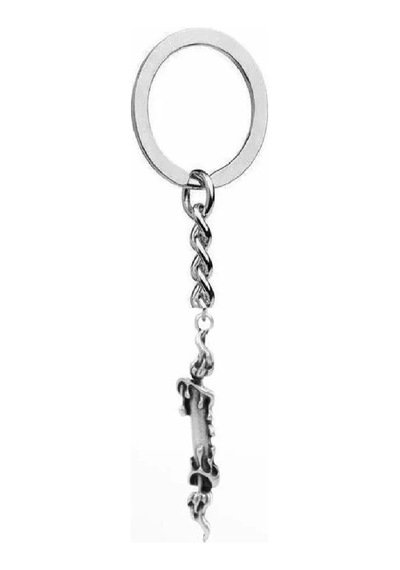 Mumdaki Hayalet Figürlü Unisex Metal Anahtarlık Gotik Ve Gizem Temalı Özgün Aksesuar