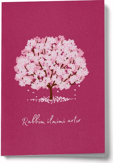 Rabbim İlmimi Artır Mini Defter Çok Renkli