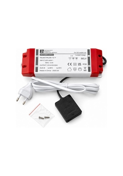 Led Güç Kaynağı Evg60w Hal60-12-y 12v 5a 60w