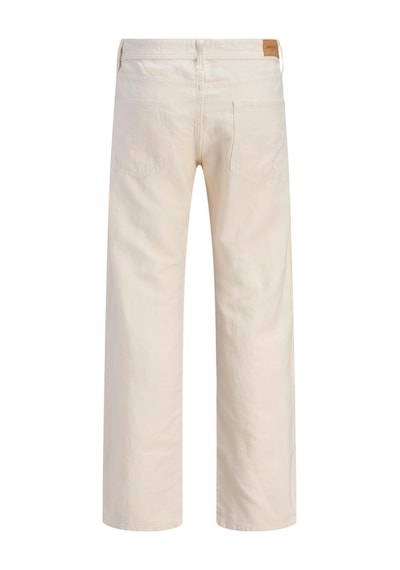 Jack & Jones Jpstchrıs Erkek Keten Karışımlı Pantolon Rahat Kesim Krem
