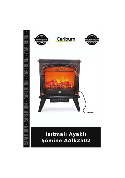 Özel Üretim Dekoratif Modern Salon Isıtıcılı Ev Aksesuarı Isıtmalı Ayaklı Şömine Aalk2502
