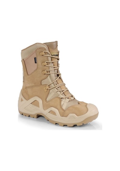 Quantum Sympatex Model Bej Çöl Su Geçirmez Tactical Outdoor Askeri Fermuarlı Nubuk Bot Bej