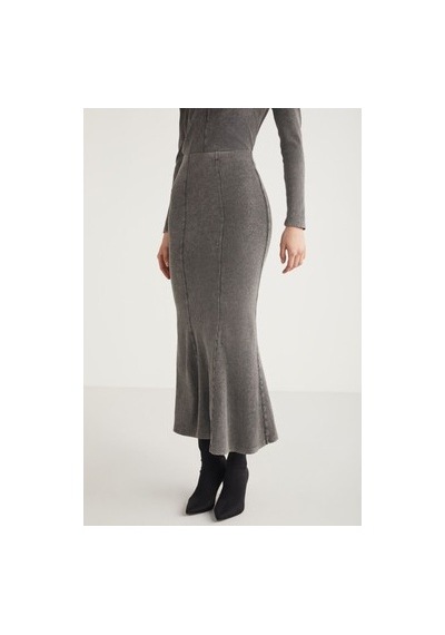 2Y Premium Slim Fit Beli Lastikli Kadın Midi Elbise İle Konfor Açık Bej
