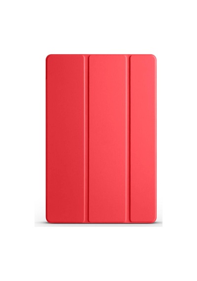 Galaxy Tab A9 Plus Uyumlu Zore Smart Cover Standlı 1-1 Kılıf-kırmızı Tablet Kılıfı