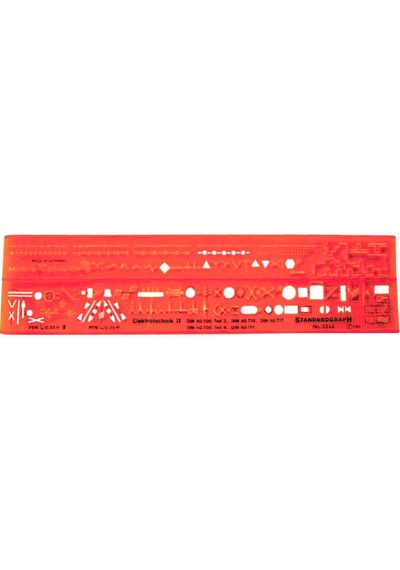 Standardgraph Elektrik Şablonu 33342