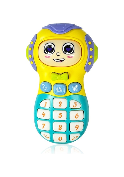 Toyaş Işıklı Ve Müzikli Ceptelefonu Bebek Motor Beceri Gelişimi Müzikli Oyuncak Ceptelefonu Bebek Oyuncağı Mor-sarı sarı