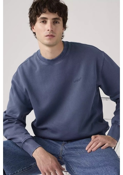 Levi's Erkek Bisiklet Yaka Mavi Sweatshirt - A9244 0002 Mavi