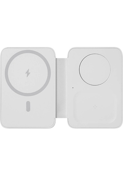 Benks W12-01 3in1 Katlanabilir Magnetik Kablosuz Şarj Standı 15w Beyaz