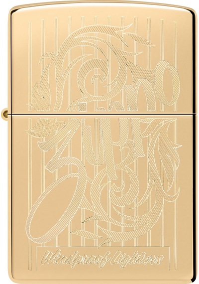 Zippo 254b Zippo Windproof Lighter Design Çakmak Çok Renkli