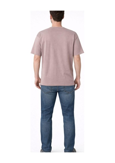 Alexander Gardi V Yaka Oversize T-shirt Bej