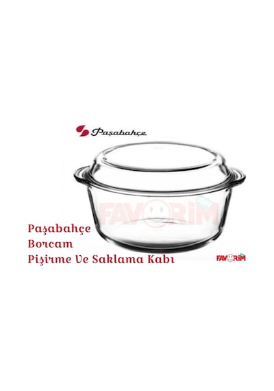 Paşabahçe Kapaklı Yuvarlak Tencere Borcam 59003