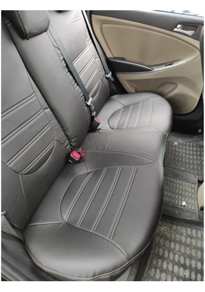 Hyundai Accent Blue Araca Özel Deri Oto Koltuk Kılıfı (496210855)