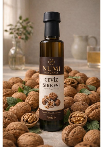 Ceviz Sirkesi 250 Ml Geleneksel Fermente