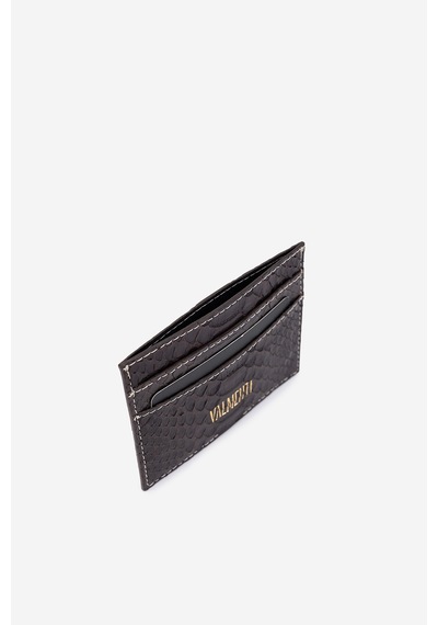 Valmenti Unisex Hakiki Deri Koyu Kahverengi Piton Kartlık 1148 062 Krtlk Sk25-26 K Kahve Pıton Koyu Kahverengi