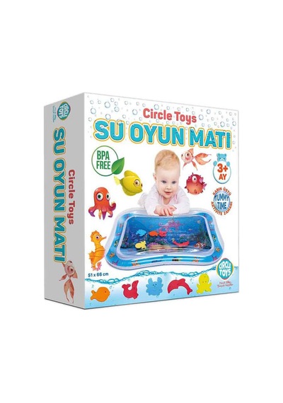 4 Adet Circle Toys Su Oyun Matı