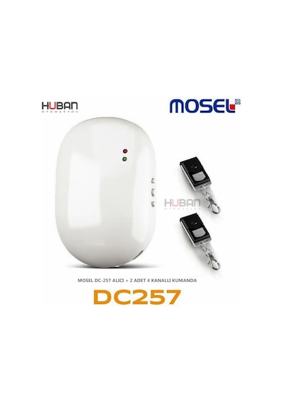 Mosel Dc-257 Power Alici + 2 Adet 4 Kanallı Kumanda