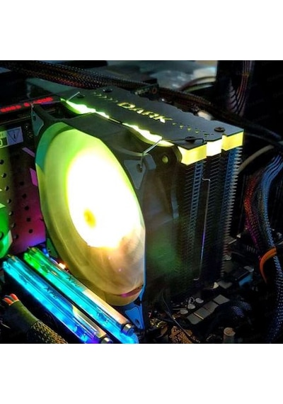 Dark Freezer X126 RGB LED'li Intel AMD 4pin PWM Fanlı Soğutucu