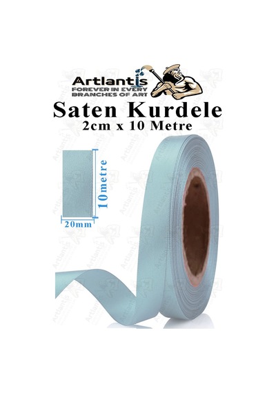 Kurdele Saten 2 Cm 10 Metre 1 Adet Saten Kurdela Parlak Hediye Ve Süsleme Şeridi Süs Paketleme Çiçek Saç El Sanatı