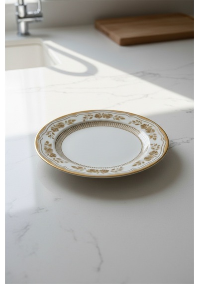 12'li Tuna Pasta Tabağı 21cm Dijital Salda Rinart Krem