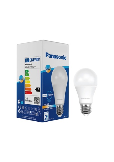 Panasonic Led Ampul E27 14w 1521lm 4000k - 7 Adet Tarı 00