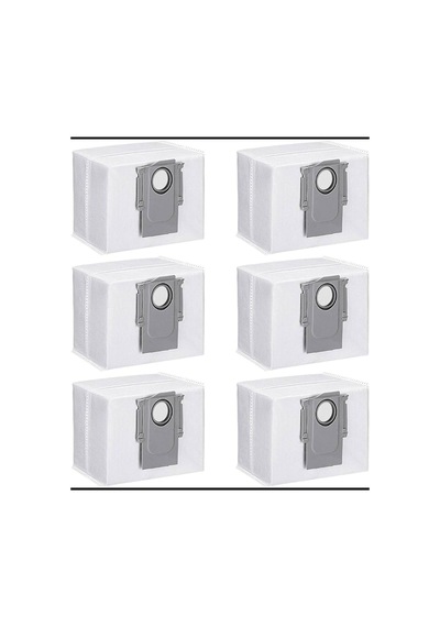 Roborock Uyumlu S7 S7 Max T7 Modelleri Ile Uyumlu 6 Adet Toz Torbası