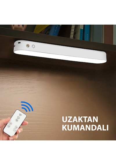 Kumandalı Masa Lambası Gece Lambası 3 Farklı Işık Seçeneği