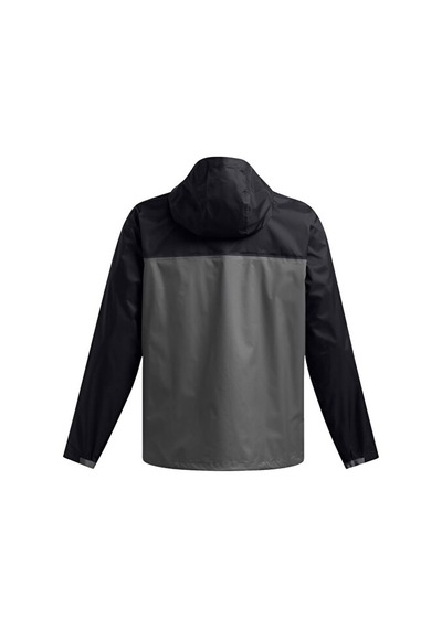 Under Armour Cloudstrike Colorblock Jkt Erkek Outdoor Yağmurluk Ceket 1381880-001 Siyah Siyah