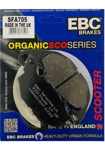 Yamaha X-max 125 Ebc Ebc Organik Ön Fren Balata Ob
