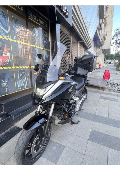 2025-26 Honda Nc750 Ön Cam Açık Füme Zeus 55cm 4mm Nc 750 750X
