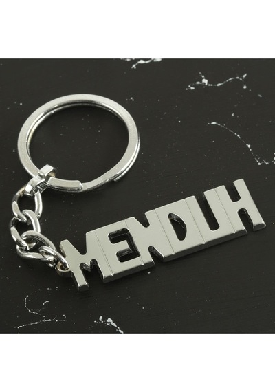 Depomıx Menduh İsimli Anahtarlık- Çok Renkli