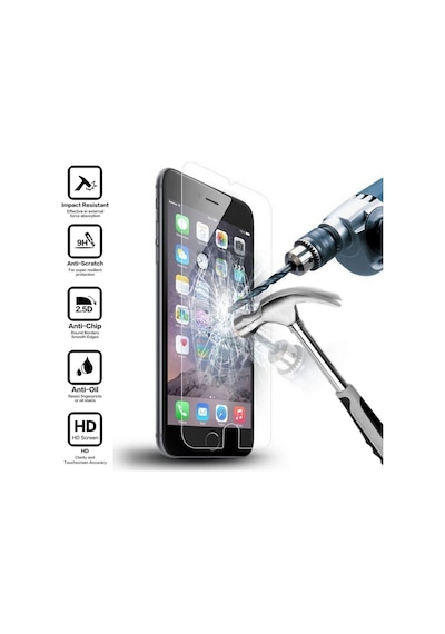 Apple Uyumlu   iPhone 13 Pro Max Temperli Cam Full Ekran Koruyucu Siyah