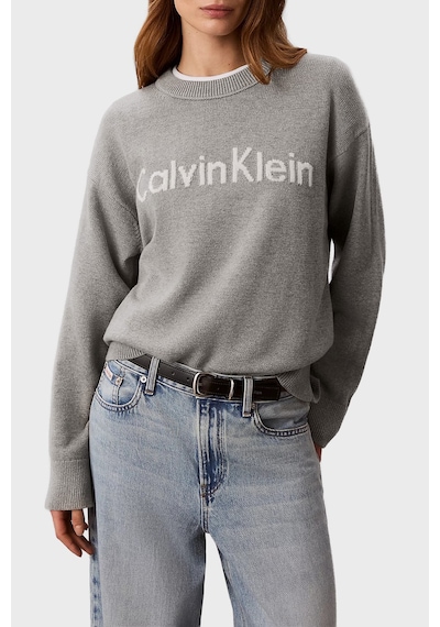 Calvin Klein % 100 Pamuk Logolu Relaxed Fit Bisiklet Yaka Kazak Lv044g313gp7a Bayan Kazak Lv044g313g P7a Gri Melanj Calvin Klein % 100 Pamuk Logolu Relaxed Fit Bisiklet Yaka Kazak Lv044g313gp7a Bayan Kazak Lv044g313g P7a Gri Melanj