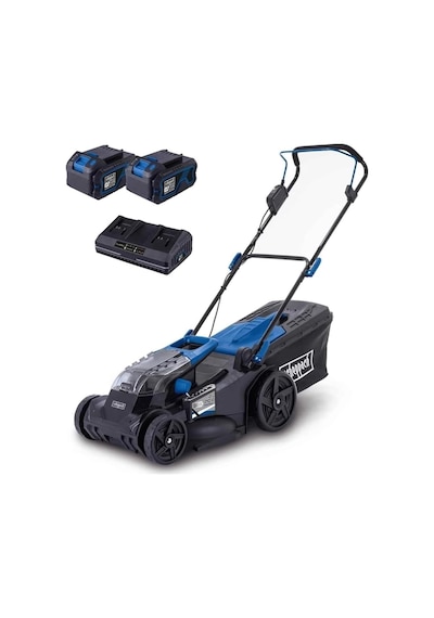 Bc-mp430 20v Akülü Çim Biçme Makinesi, 2x4.0ah Batarya Ve Şarj Cihazı Seti