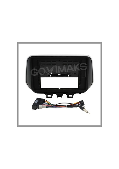 Govimaks Hyundai Tucson 2018-2020 Uyumlu 10,1" Siyah Androıd Multimedya Çerçevesi - Soket