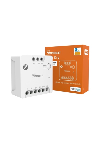 Zigbee Kuru Kontak Akıllı Röle Mini-zbd