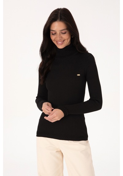 U.s. Polo Assn. Kadın Siyah Kazak /triko 50307877-vr046 Sıyah