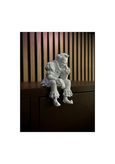Pennywise Oturan Figür 15 Cm