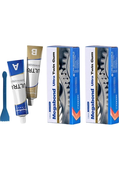 Megabond 1+1 Pk. Çift Karışım Soğuk Kaynak Macun Yapıştırıcı 40