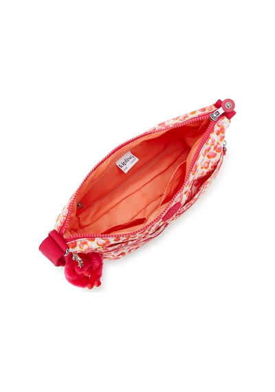 Kipling Kıplıng Izellah Orta Boy Omuz Çantası Pembe Latın Cheetah Pembe