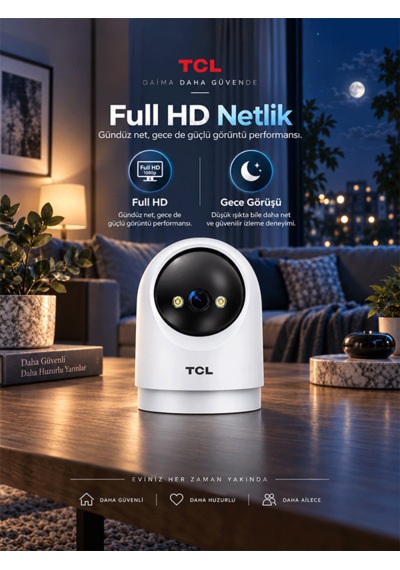 Tcl C1l1 360 Full Hd Akıllı Güvenlik Kamerası Distribütör