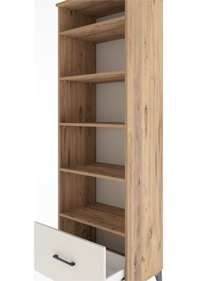 Hyperion Dolap 5 Raflı Tek Çekmeceli 60x44x195 Çam-aytaşı Atlas Çam