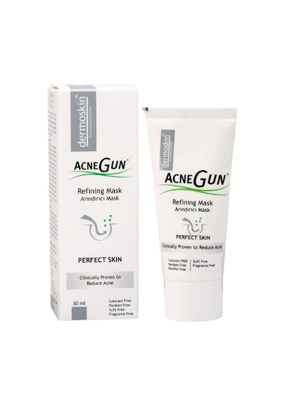 Dermoskin Acnegun Scrub-Mask Yağlı ve Akneli Ciltler için Maske 30 ML