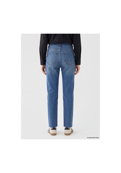LC Waikiki Alıta Cıty Farkıyla Lcw Modest İndigo Denim Düz Mom Fit Yüksek Daralan Paça Kadın Jean Pantolon İndigo - 939986815 İndigo LC Waikiki Alıta Cıty Farkıyla Lcw Modest İndigo Denim Düz Mom Fit Yüksek Daralan Paça Kadın Jean Pantolon İndigo - 939986815 İndigo