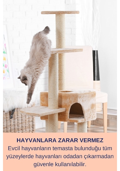 Resteril Pet Koku  Kedi si Köpek Yatağı Dezenfektan Etkiili Yüzey Temizleyici 2 x 750 ML